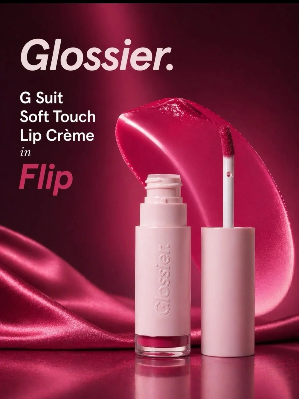 Glossier Soft Touch Lip Crème In Flip NIB